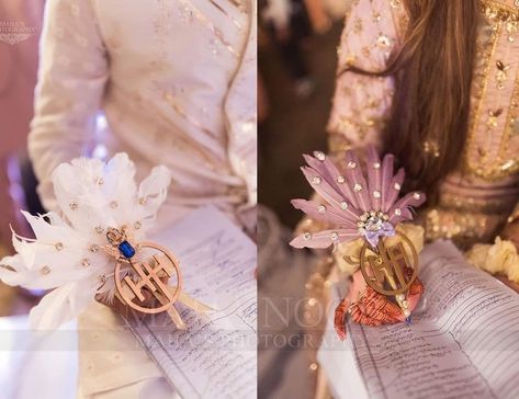 Bride Video, Nikkah Pen, Nikah Certificate, Bride Things, Wedding Cards Images, Fresh Flower Jewelry, Simple Decorations, Wedding Pen, Butterfly Crown