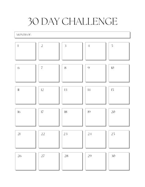 30 DAY CHALLENGE Printable Great for fitness and money saving goals canvaplanner #diyplanner #aestheticramadanplanner #undatedyearlyplanner😀. June 30 Day Challenge, 30 Day Challenge Template, 30 Day Challenge List, 30 Day Calendar, 30 Day Challenge Fitness, Ipad Templates, Goal Sheet, Challenge 30 Day, Travel Budget Planner