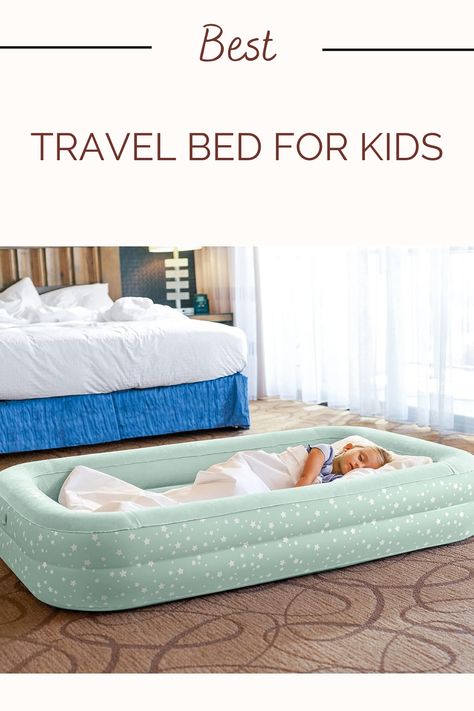 Best travel bed for kids under $40 #InflatableTravelBed #KidsTravelSleep #PortableSleepSolution #TravelBedForKids #InflatableBedding #FamilyTravelGear #ComfyKidsTravel #OnTheGoSleep #TravelWithKids #ChildFriendlyBed #SleepAwayFromHome #TravelComfortForKids #InflateAndSleep #RestfulJourneys #InflatableMattress #TravelBedIdeas #KidsAdventureSleep #CozyNightsAway #EasyTravelRest #DreamyJourneys Kids Travel Bed, Portable Toddler Bed, Toddler Travel Bed, Bed For Kids, Travel Bed, Old Beds, Travel Comfort, Inflatable Mattress, Sleep Solutions