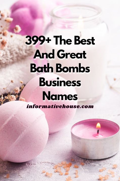 The Best And Great Bath Bombs Business Names Bath And Body Business Names, Soap Business Names Ideas, Lush Skincare, Lush Soap, New Business Names, Unique Business Names, Bath Melt, Bath Kit, Small Business Packaging Ideas