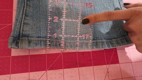 How To Hem Bootcut Jeans, How To Hem Bell Bottom Jeans, How To Shorten Flare Jeans, Hemming Jeans, Original Hem, Super Flare Jeans, Flair Jeans, Sewing Machine Thread, Sewing Crafts Tutorials