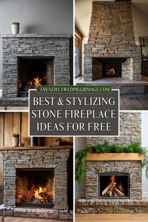 These amazing stone fireplace designs bring a rich variety of choices to uplift any living area. From the rugged charm of aged stones to the refined grace of polished marble, stone’s flexibility offers a wealth of fireplace inspirations suited to every preference and design aesthetic.