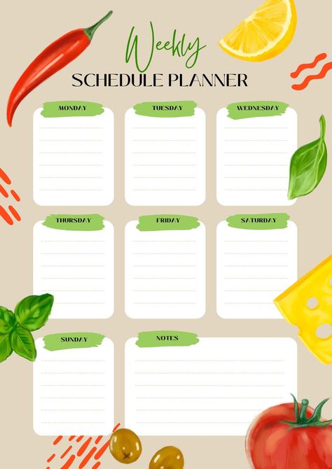 Weekly Meal Planner Printable Free, Mom Planner Printables Free, A5 Planner Printables Free, Study Planner Printable Free, A5 Planner Printables, Naruto Birthday, Project Planner Printable, Meal Planner Printable Free, Weekly Meal Planner Template