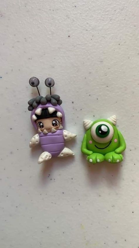 Discover Easy Clay Date Ideas to Bond Over Creativity Clay Date, Playdough Creations, Purple Minions, Crea Fimo, Easy Polymer Clay, Monster Inc Birthday, Clay Monsters, Mini Torte, Monster Inc