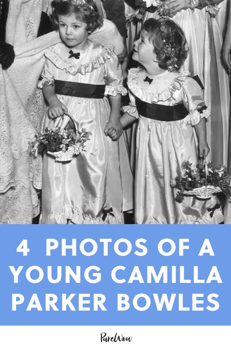 4 Photos of Camilla Parker Bowles Young (Including a Pic from Age 4) #purewow #royal tour #celebrity #news #entertainment #camilla parker-bowles Camilla Young, Queen Camilla Young Age, Party Girl Movie Parker Posey, Camilla Parker Bowles Younger, British Royal Family Tree, Camila Parker, Celebrity Wedding Photos, Royal Family Trees, Tom Parker