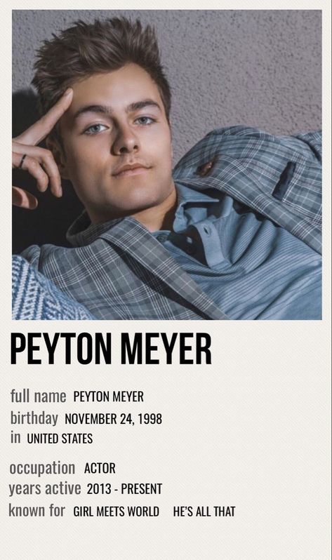 minimal poster of peyton meyer Celebrity Posters, Peyton Meyer, Fake Tumblr, Character Posters, The Vampire Diaries Characters, Posters Minimalist, Film Posters Minimalist, Minimal Poster, Room Deco