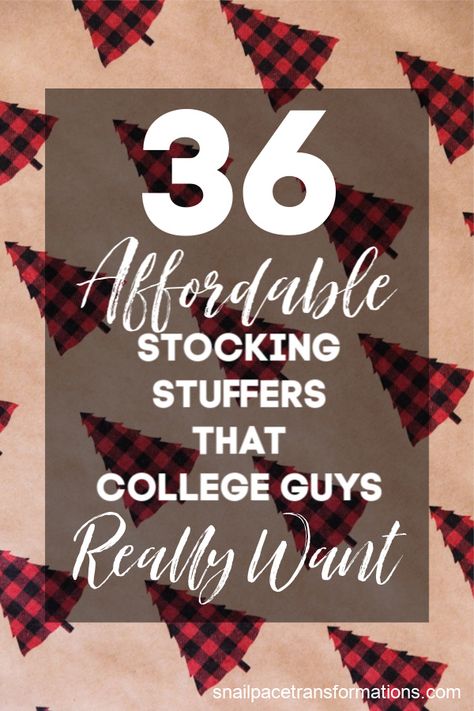 inexpensive Christmas gift ideas for college guys –all which are small enough to fit in a Christmas stocking.   #christmasstockingstufferideas #christmasgifts #christmasgiftsforcollegeguys #stockingstuffers Best Gifts For College Boys, College Guy Gift Ideas, College Gift Ideas For Guys, College Guy Christmas Gifts, College Stocking Stuffers, College Gifts For Guys, Gifts For A Man Who Has Everything, College Boy Christmas Gifts, Christmas Gifts For Young Adults Men