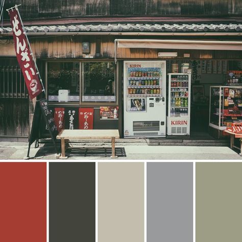 Tokyo Color Palette, Japan Colour Palette, Muji Color Palette, 90s Colour Palette, Japanese Colour Palette, Japan Color Palette, Japanese Color Palette, Preshoot Ideas, Muji Hotel