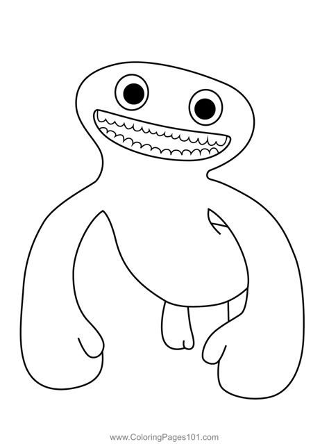 Jumbo Josh Garten of Banban Coloring Page Banban Coloring, Alphabet Handwriting Practice, Alphabet Handwriting, Handwriting Alphabet, Handwriting Practice, Baby Shark, Colouring Books, Drawing Base, Free Kids