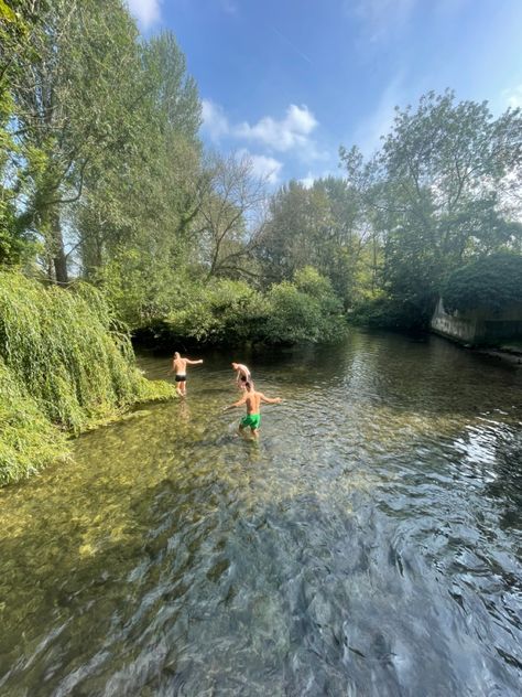 Swimming At The Lake, Lake Swimming Aesthetic, Swimming In A Lake, Garden Spells, Lake Swimming, Summer Moodboard, Mountain Summer, Inspiration Pics, Wild Swimming