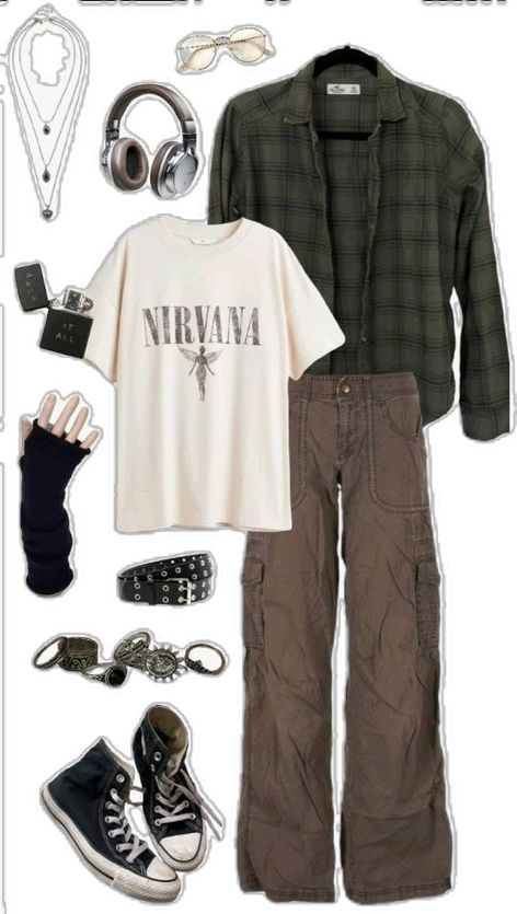 Alternative Indie Outfits Men, Nirvana Aesthetic Tshirt, Punk Indie Aesthetic, Retro Skater Outfits, Edgy Outfits Men Grunge, Indie Clothes Men, Grunge Men Style, Early 2000s Grunge Outfits, Summer Emo Outfits Men