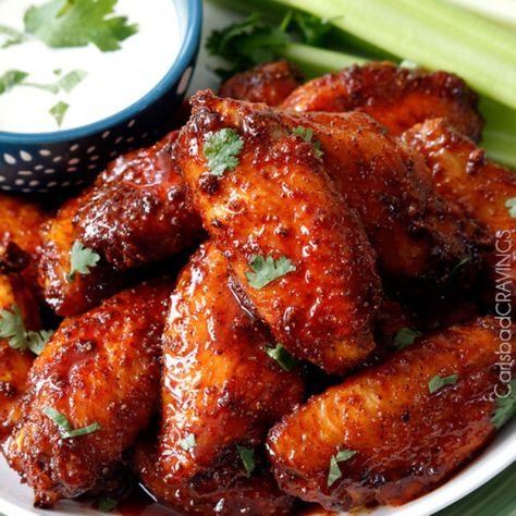 Buffalo Hot Wings Recipe, Homemade Hot Wings, Honey Hot Wings, Homemade Chicken Wings, Baked Hot Wings, Buffalo Hot Wings, Hot Wing Recipe, Wings Recipes, Hot Wing Sauces