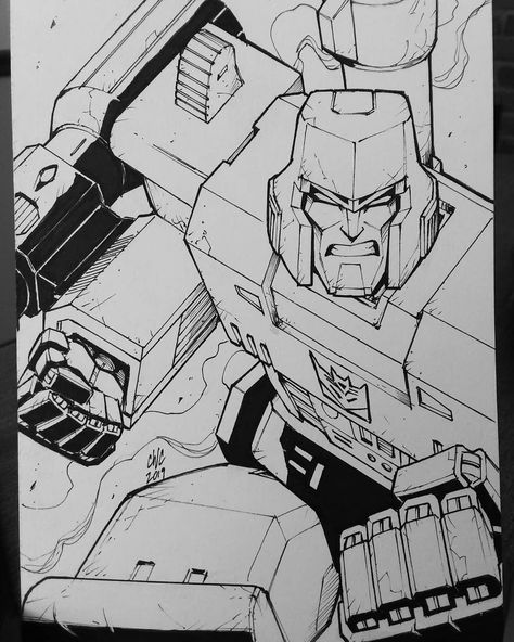 Reposting: @cwc_artist  -  An eternity? I would have waited... #transformers #megatron #g1 #Decepticon #inks #drawing #comics #micron #hasbro #brushpens G1 Megatron Art, Megatron G1 Art, Megatron Sketch, Megatron Drawing, Megatron Tattoo, Transformers Art Drawing, Megatron Comic, Megatron Art Transformers, Transformers Drawings