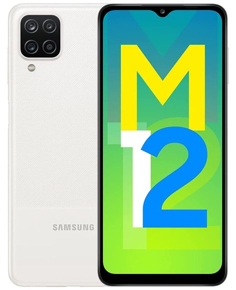 Wireless Carrier Unlocked for All Carriers Brand Samsung Colour White Memory Storage Capacity 64 GB OS Android 11 Samsung M12, Memory Storage, Samsung Device, Samsung Mobile, Old Phone, Screen Replacement, Samsung Phone, Data Cable, Mobile Accessories