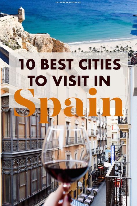 Spain Cities To Visit, Spanish Villages, Best Cities In Spain, Spain Aesthetics, Spain Honeymoon, Cities In Spain, Backpacking Spain, Spain Trip, Spain Itinerary