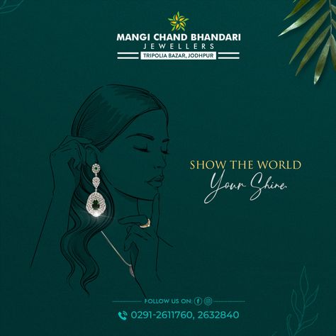 Show the world | Jewellery Post| Shiv Creative
#Jewellery #Jewellerypost #Creativejewelleryads #jewellerypost #socialmediajewellerypost #socialmediajewelleryads #socialmediacreativepost #socialmediacreativejewelleryads #socialmedads #socialmediapost #shivcreative #shivgraphicdesigner Jewellery Creative Post, Jewellery Social Media Post, Jewelry Social Media Post, Jewellery Creative Ads, Jewellery Poster, Jewelry Poster, Jewelry Brand Logo, Jewellery Ads, Digital Marketing Infographics