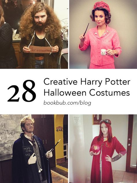 28 easy DIY Harry Potter Halloween costume ideas. #harrypotter #halloween #bookfans Harry Potter Dress Up, Hogwarts Costume, Harry Potter Kostüm, Harry Potter Halloween Costumes, Harry Potter Dress, Hogwarts Party, Harry Potter Halloween Party, Costume Ideas Halloween, Diy Harry Potter