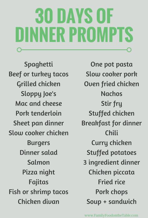 Easy Healthy Family Dinner Ideas, Dinner Ideas List, Healthy Family Dinner Ideas, Easy Family Dinners Healthy, Fitness Drinks, Healthy Family Dinner, New Dinner, Slow Cooker Chicken Chili, Meal Planning Menus