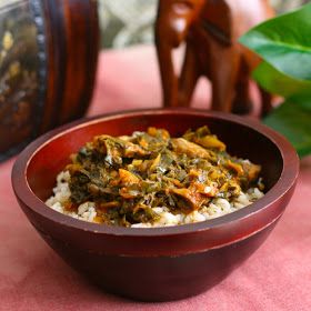 Sweet Basil 'n Spice: Liberian Greens And Rice Stewed Greens, Liberia Africa, African Meals, Liberian Food, West African Food, African Foods, Africa Food, African Dishes, Nigerian Food