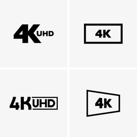 Vector 4k labels | Premium Vector #Freepik #vector #4k-logo #tv #television #screen-icon Cinematic Logo, 4k Logo, Logo Tv, Screen Icon, Cinematic Photography, Vector Photo, Premium Vector, Graphic Resources, Typography