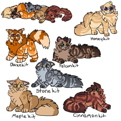 Warrior Cats Kit Base, Warrior Cats Kits, Warrior Oc, Colour Swatches, Warrior Cat Drawings, Warrior Cat Oc, Cat Drawings, Cat Oc, Dragon Puppet