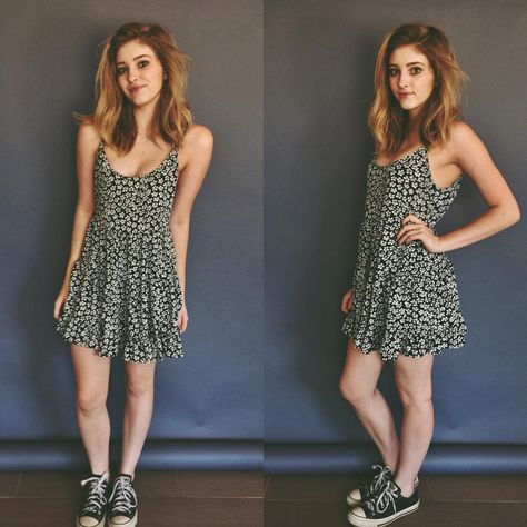 Primrose Everdeen, Willow Shields, Jeans And Converse, Simple Summer Outfits, Sundress, Halter Dress, Cute Dresses, Sleeveless Dress, Converse