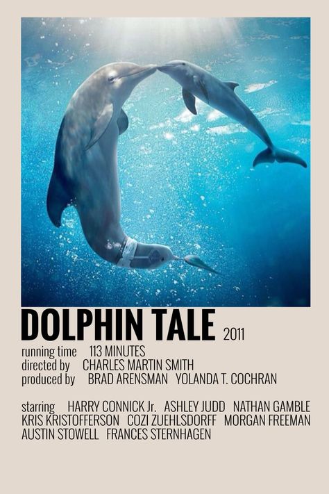 alternative minimalist polaroid poster made by @angietanaa (me) Dolphin Tale 2, Romcom Movies, Minimalist Polaroid Poster, Dolphin Tale, Beach Cartoon, Soul Surfer, Girly Movies, Surf Poster, Polaroid Poster