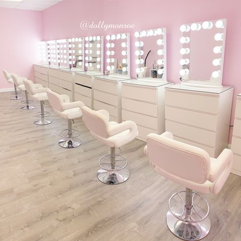 Dream Academy, Salon Design Ideas, Beauty Room Salon, Hair Salon Design, Hair Salon Decor, Beauty Room Decor, Salon Suites, Beauty Academy, Decor Studio