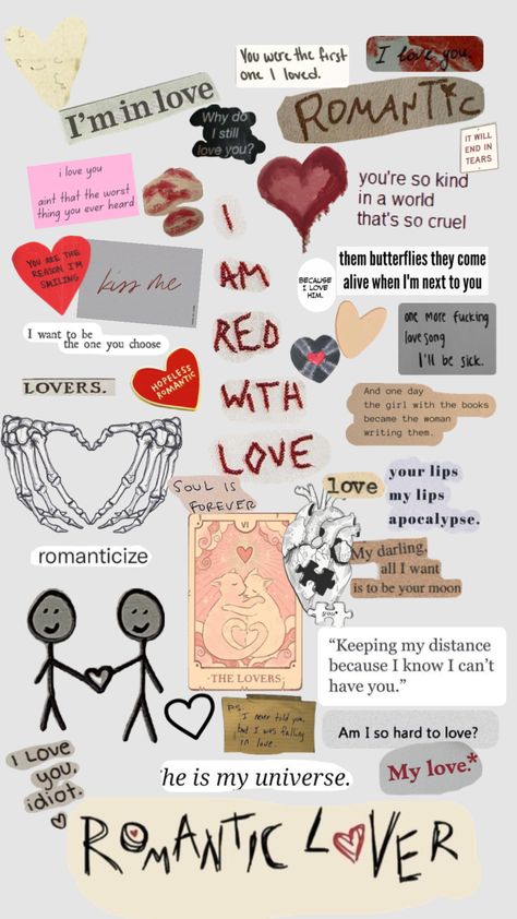 Aesthetic Pages For Journal, Scrapbook Stickers Printable Love Couple, Things To Print Out For Scrapbooking, Cute Boyfriend Gifts Ideas, Love Stickers Printables Scrapbooking, Love Stickers Aesthetic, Homemade Wallpaper, Love Scrapbook, Love Collage