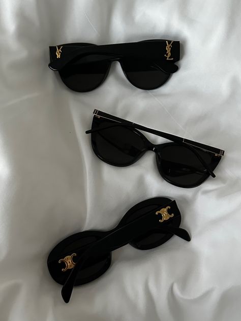 glasses sunglasses luxary luxe Celine YSL yves saint laurent black Yves Saint Laurent Sunglasses, Ysl Eyeglasses, Ysl Glasses, Saint Laurent Glasses, Expensive Sunglasses, Celine Glasses, Sunglasses Saint Laurent, Ysl Sunglasses, Chanel Glasses