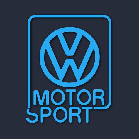 Check out this awesome 'VW+Motorsport' design on @TeePublic! Vw Motorsport, Vw Logo, Vw Art, Golf Mk3, Golf Mk2, Vintage Vw, Volkswagen Logo, Vw Bug, Vw Golf