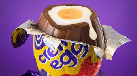 Cadbury Creme Egg Recipes, Easter Hamper, Cadbury Eggs, Pop Up Cafe, Cadbury Creme Egg, Soft Egg, Diy Cream, Dairy Milk Chocolate, Cadbury Chocolate