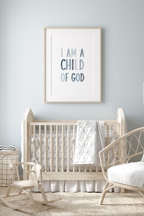 I am a child of god print Beach Nursery, Blue Nursery Decor, Nautical Nursery Decor, Blue Nursery, Nautical Nursery, Nursery Room Decor, Baby's Room, Boys Room Decor, Coastal Wall Art