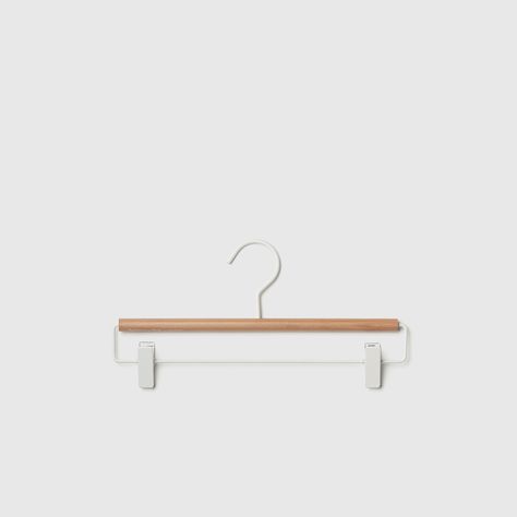 Marie Kondo Serene Matte Metal Suit Hanger | The Container Store Pant Skirt, Closet Hangers, Skirt Hangers, Hanging Folders, Drape Pants, Suit Hangers, Pant Hangers, Marie Kondo, The Container Store