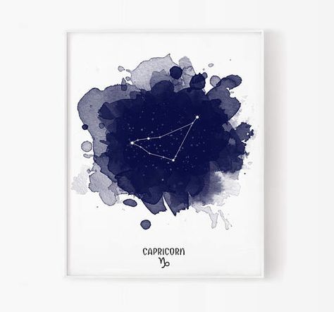 Constellation Capricorn, Capricorn Constellation Tattoo, Star Constellation Tattoo, Constellation Stars, Capricorn Constellation, Constellation Tattoo, Zodiac Tattoo, Capricorn Zodiac, Constellation Tattoos