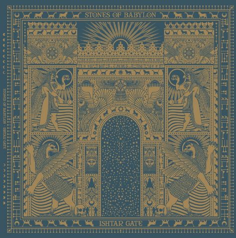 Portuguese Stoner Mantra Doom Band STONES OF BABYLON to Release New LP “Ishtar Gate” - CVLTARTES Ishtar Gate, Gate Of Babylon, Timeline Project, 21 November, History Pictures, Music Blog, Heavy Metal Bands, Mesopotamia, Ancient History