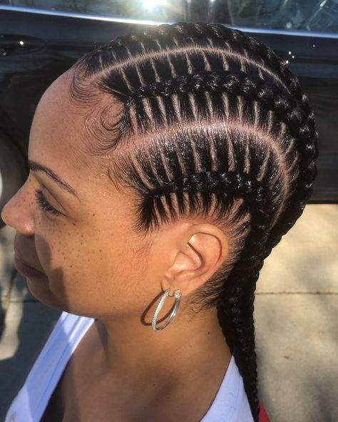 5 Stitch Braids, Straight Back Cornrows, Feed In Braids Hairstyles, Stitch Braids, Feed In Braid, Straight Back, Blue Book, Girls Hairstyles Braids, Hairstyles Braids