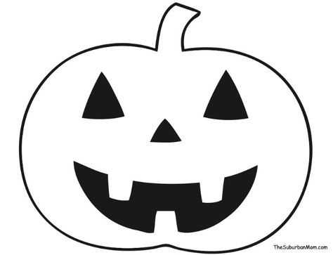 Pumpkin Outline Template Halloween Pumpkin Outline Printable, Halloween Pumpkin Templates, Pumpkin Outline, Halloween Infantil, Halloween Crafts Preschool, Cute Halloween Decorations, Halloween Decorations For Kids, Minimalist Halloween, Pumpkin Drawing