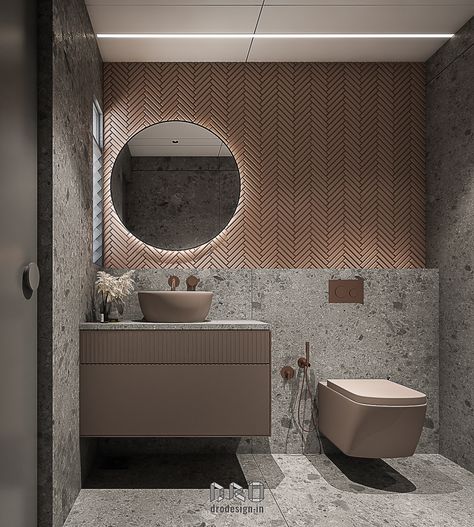 Toilet Tiles Design Modern, Toilet Tiles Design, Toilet Design Modern, Interior Design Sketchbook, Toilet Tiles, Luxury Bathroom Master Baths, Restaurant Bathroom, Bathroom Design Layout, Washbasin Design