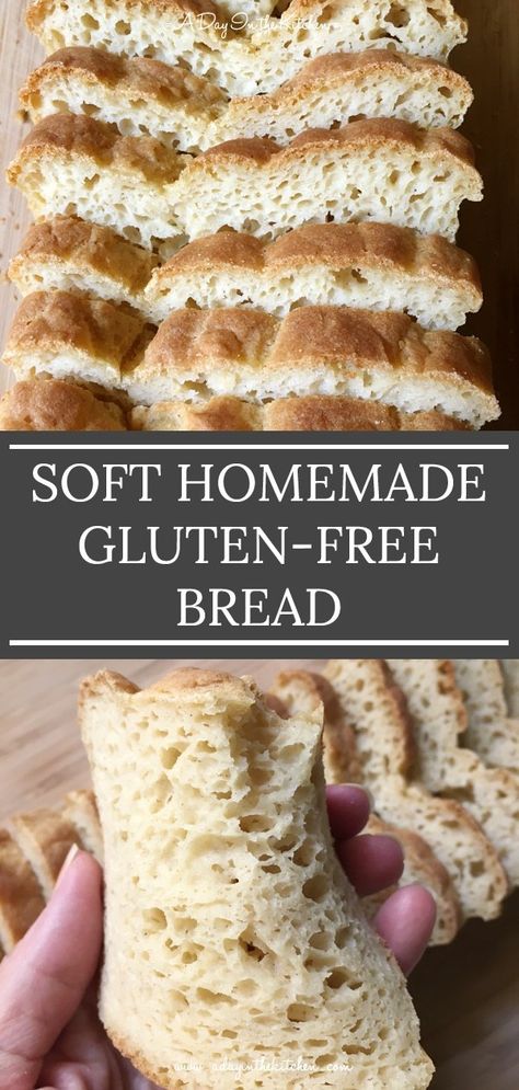 Glutenfri Baking, Homemade Gluten Free Bread, Best Gluten Free Bread, Gluten Free Recipes Bread, Homemade Gluten Free, Gluten Free Dairy Free Recipes, Gluten Free Eating, Gluten Free Recipes Easy, Foods With Gluten