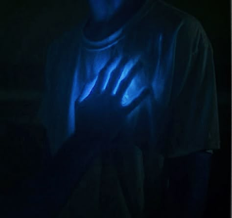 Album Aesthetic, Billie Eilish, Blue Light, A Man, Blue