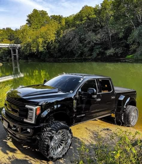 F 350 Dually, Decked Out Trucks, Ford F250 Super Duty Lifted, Lifted Trucks Ford, Ford Trucks Lifted, Lifted Dually Trucks, Lifted Diesel Trucks, Ford Lifted Trucks, F250 Lifted