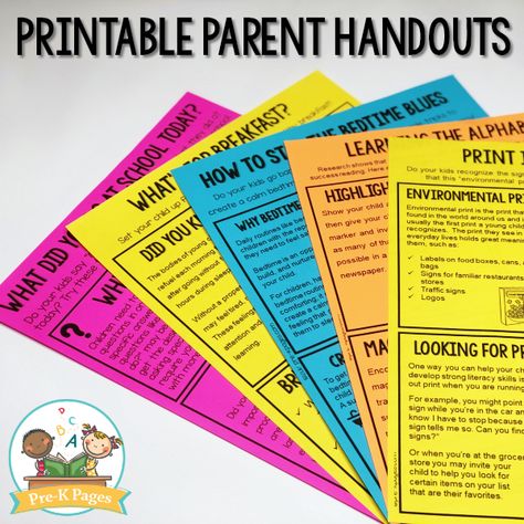 Preschool Parent Handouts Learning at Home Parent Handouts For Preschool, Back To School Handouts, Preschool Welcome Letter, Preschool Orientation, Parent Relationships, Parent Orientation, Preschool Back To School, Teacher Communication, Preschool Director