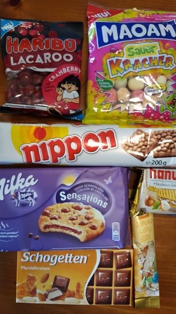 Manheim Germany, German Cusine, Foreign Candy, German Snacks, German Candy, German Study, Goth Scene, Chocolate Squares, German Recipes