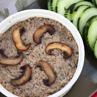 Exotic Mushroom and Walnut Pate Recipe | Allrecipes Walnut Pate, Thanksgiving Potatoes Recipes, Mushroom Pate, Easy Make Ahead Appetizers, Pate Recipes, Make Ahead Appetizers, Crowd Pleasing Appetizers, Thanksgiving Appetizers, Portobello Mushroom