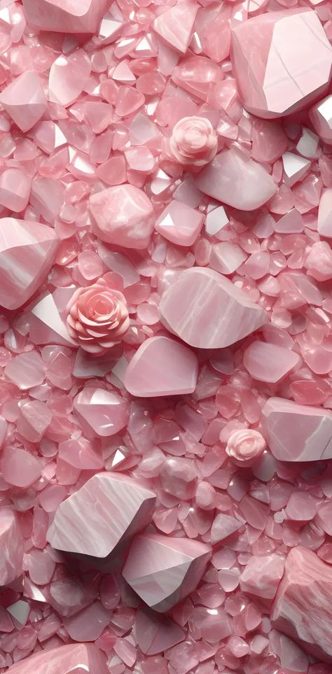 Rose quartz beads