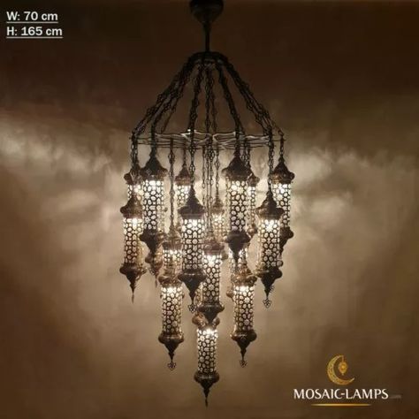 Items for sale by turkishlightings | eBay Living Room Lights, Moroccan Chandelier, Chandelier Dining Room, Unique Chandeliers, Laser Cut Metal, Brass Wall Light, Ceiling Fan Chandelier, Dining Room Chandelier, Brass Wall