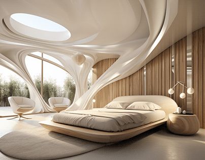 Zaha Hadid Interior, Interior Design Tools, Interior Design Principles, Simple Interior Design, Interior Design Process, Interior Design Presentation, 3d Interior Design, Indoor Design, Bedroom Style