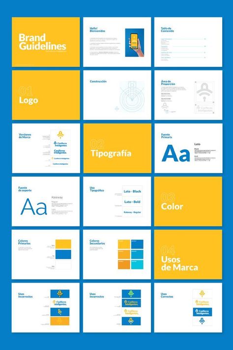 Corporate Design Manual, Brand Guidelines Book, Logo Guidelines, Font Love, Brand Guidelines Design, Branding Identity Inspiration, Website Design Inspiration Layout, Manual Design, Style Guide Design