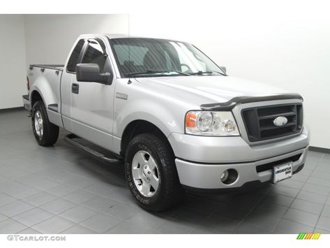 Silver Metallic 2006 Ford F150 STX Regular Cab Exterior Photo #67160192 | GTCarLot.com Ford F150 Stx, 2006 Ford F150, Regular Cab, Photo Archive, Ford Trucks, Ford F150, Mustang, Ups, Ford